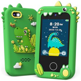 Telefone-Brinquedo-Infantil-KOKODI-Dinossauro-Verde-Tela-Imagem-0