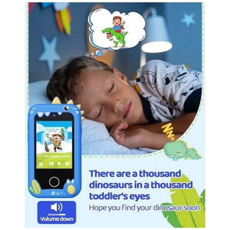 Telefone-Brinquedo-Infantil-KOKODI-Dinossauro-para-Meninos-Imagem-1