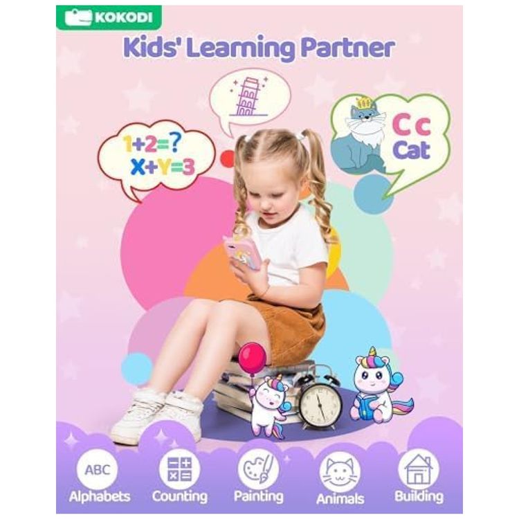 Celular-Brinquedo-KOKODI-Unicorn-com-tela-sensivel-ao-Imagem-2