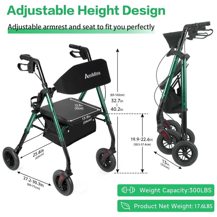 Andador-Rollator-Ambliss-para-idosos-rodas-de-20-cm-Imagem-1