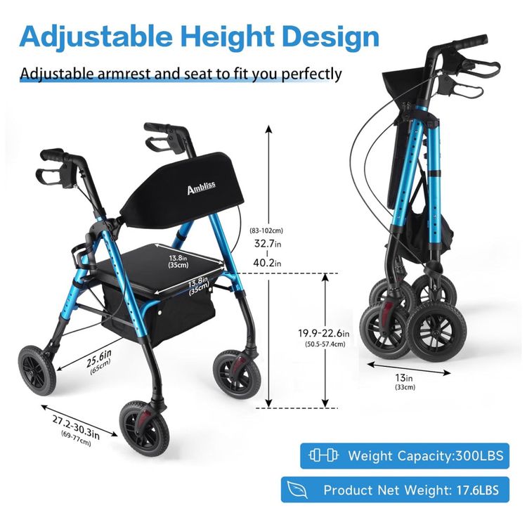 Andador-Rollator-Ambliss-com-Assento-para-Idosos-Rodas-de-Imagem-1