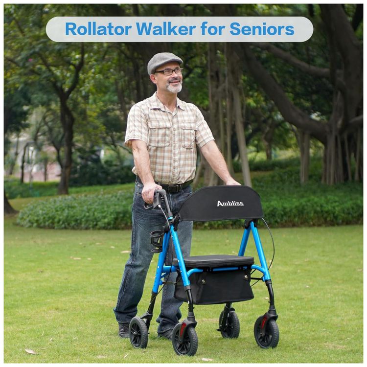 Andador-Rollator-Ambliss-com-Assento-para-Idosos-Rodas-de-Imagem-5
