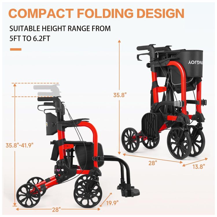 Andador-Rollator-2-em-1-Leve-com-Rodas-Dianteiras-e-Rodas-Imagem-1
