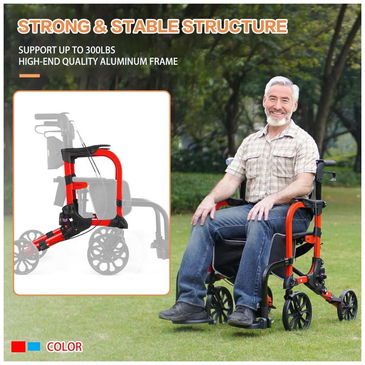 Andador-Rollator-2-em-1-Leve-com-Rodas-Dianteiras-e-Rodas-Imagem-4