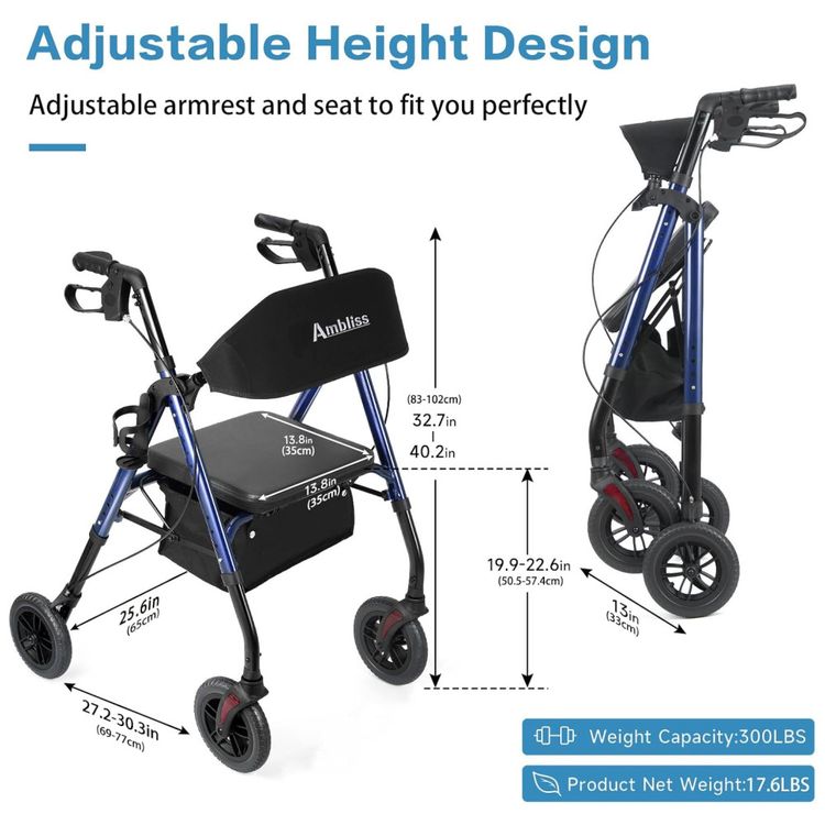 Andador-Rollator-Ambliss-com-Assento-para-Idosos-Rodas-de-Imagem-1