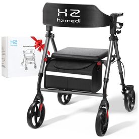 Andador-para-Idosos-Walker-Dobravel-Cinza-com-Assento-Imagem-0