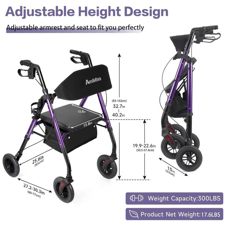 Andador-Rollator-Ambliss-para-idosos-rodas-de-20-cm-Imagem-1