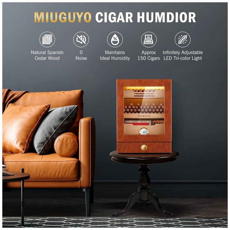 Umidor-Aquecimento-e-Refrigeracao--Armario-de-Charutos-21L-Imagem-4