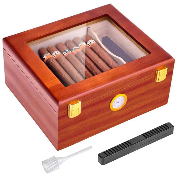 Umidor-de-Charutos-de-Mesa-com-Higrometro-Umidificador-e-Imagem-0