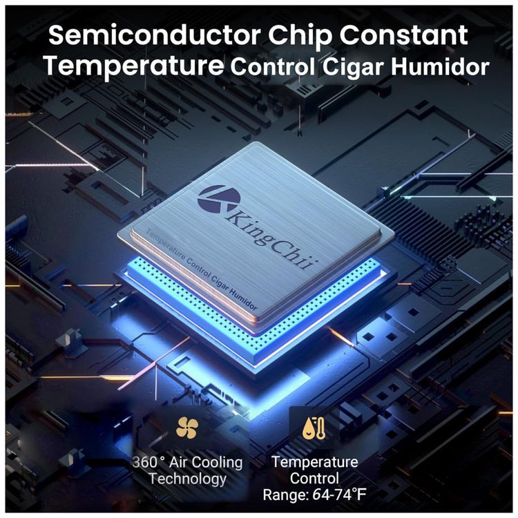 Umidor-Eletrico-KingChii-48-Litros-Controle-de-Imagem-1