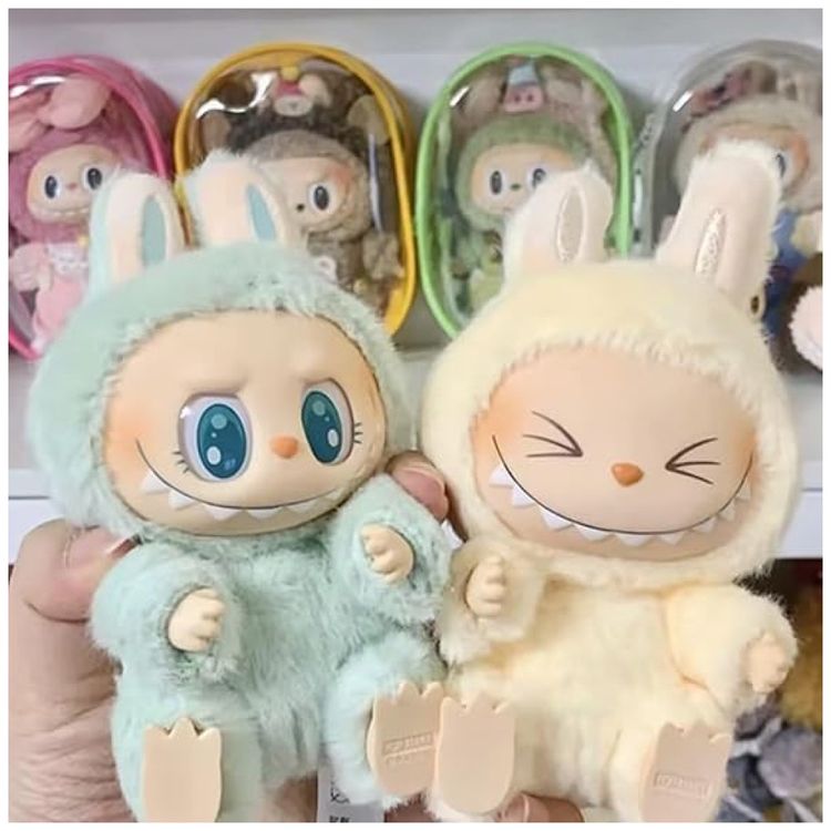 Chaveiro-Labubu-da-serie-de-monstros-Macaron-Labubu--tenha-Imagem-2
