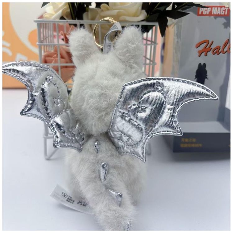 Chaveiro-Labubu-Angel-Editions---Pingente-de-Pelucia-Imagem-2