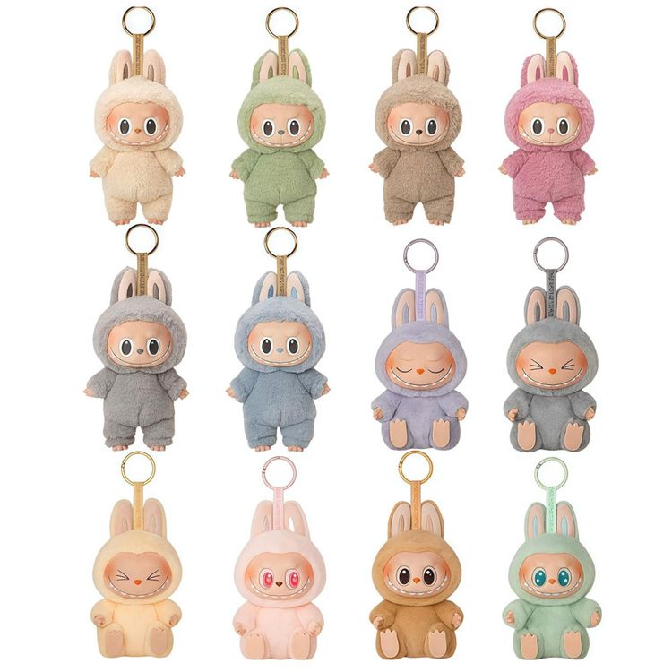 Kit-com-6-Chaveiros-Labubu-Surpresa---Pendentes-Fofinhos-de-Imagem-1