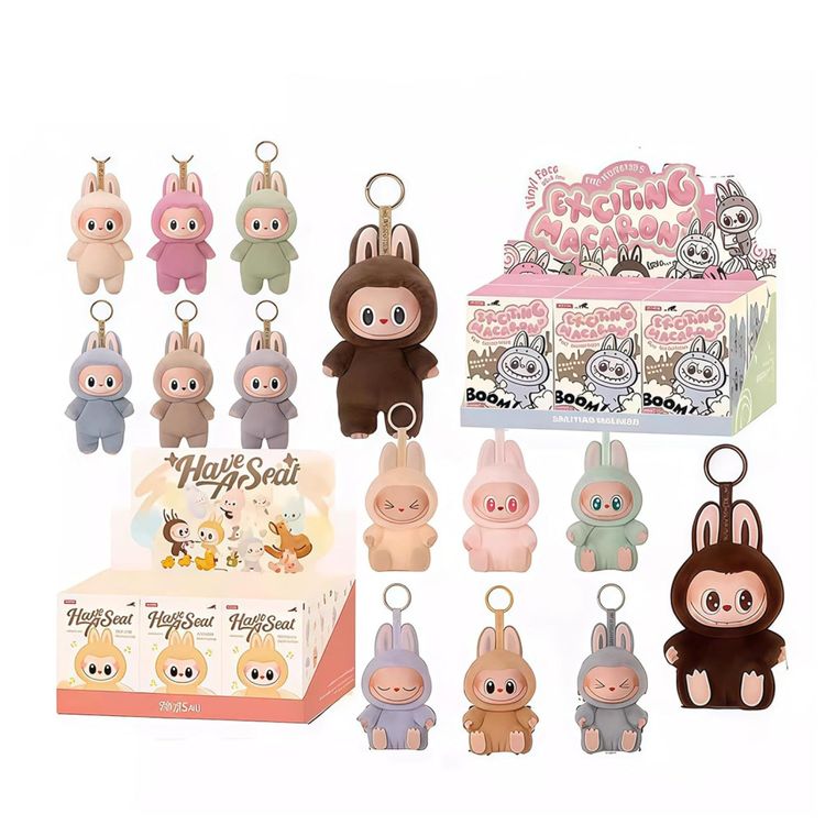 Kit-com-6-Chaveiros-Labubu-Surpresa---Pendentes-Fofinhos-de-Imagem-2