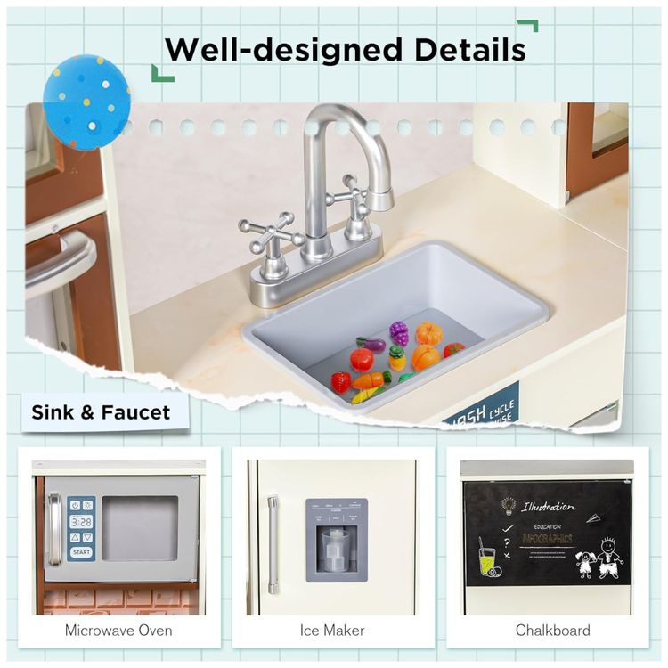 Cozinha-Infantil-Modular-em-Madeira-com-Luz-e-Som-para-Imagem-2