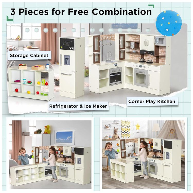 Cozinha-Infantil-Modular-em-Madeira-com-Luz-e-Som-para-Imagem-3