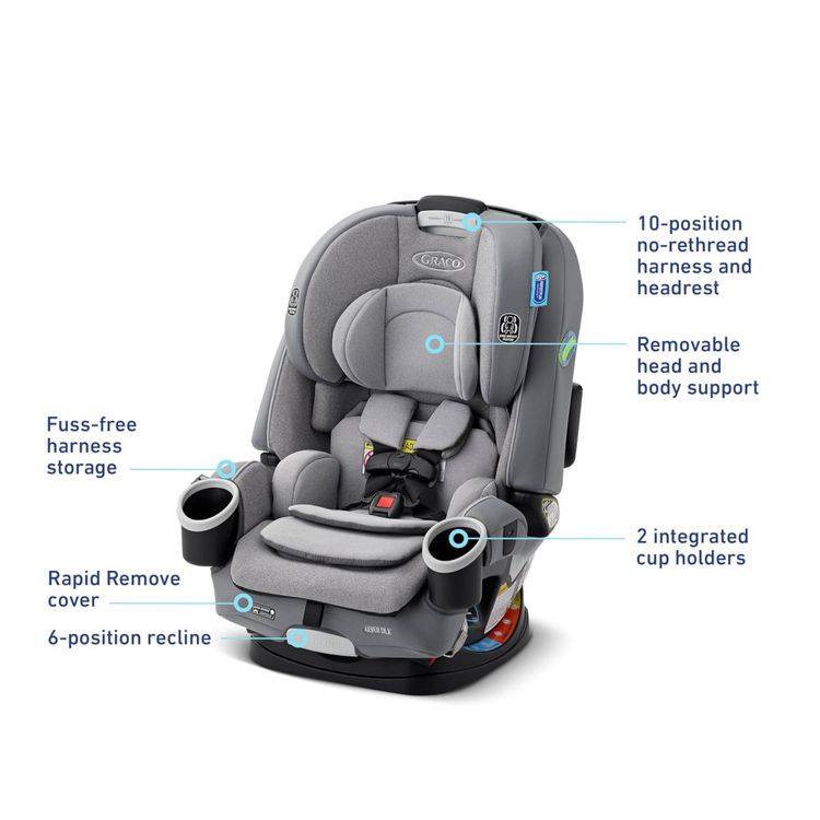 Assento-de-Carro-Graco-4Ever-DLX-4-em-1-Charlie---Cadeira-Imagem-5