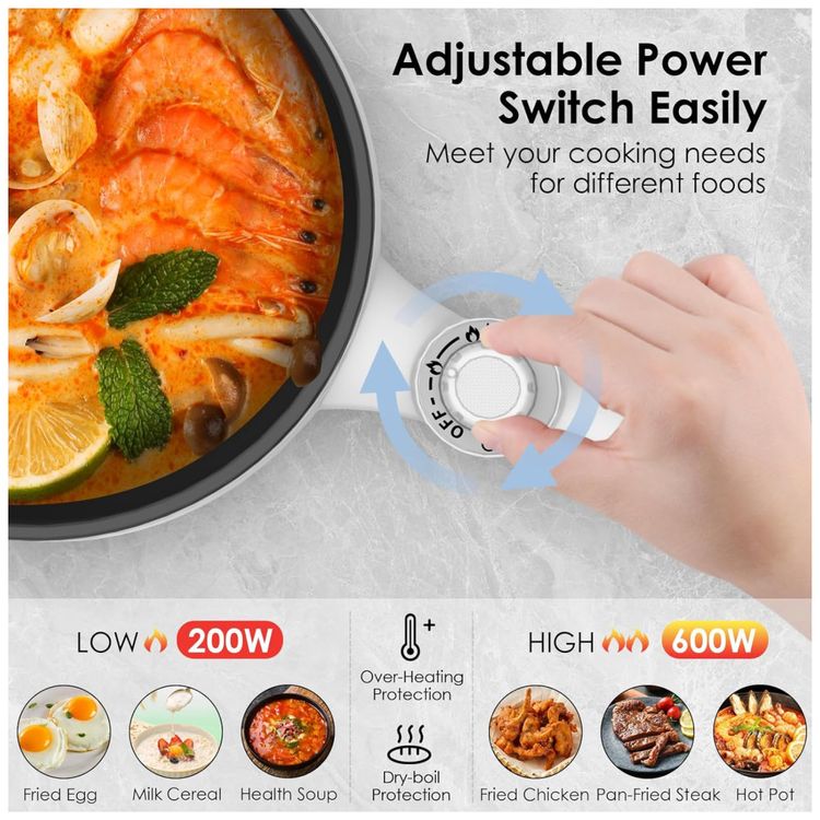 Panela-Eletrica-de-17L-Audecook-Hot-Pot--Mini-Portatil-com-Imagem-2