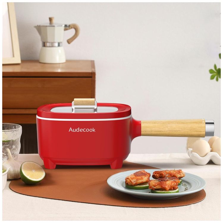 Frigideira-Ceramica-20cm---Panela-Eletrica-2L-Audecook-Hot-Imagem-5