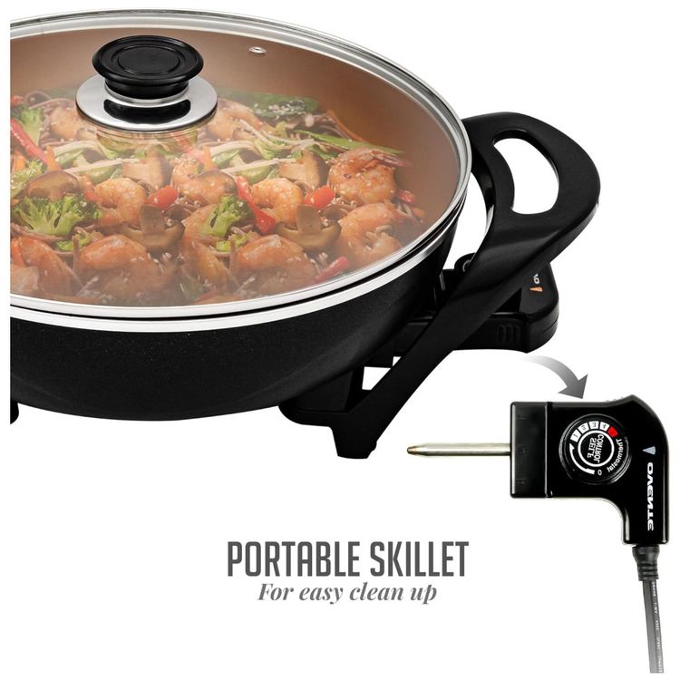 Panela-Wok-Eletrico-OVENTE-33cm--Antiaderente-1400W-Imagem-6