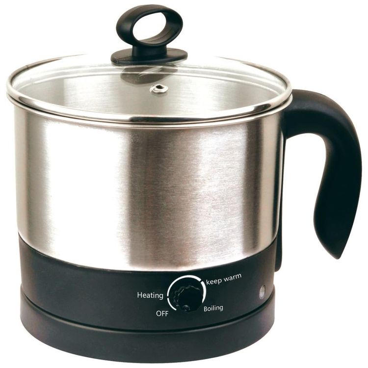 Panela-Eletrica-Uniware-1.2-Litros-em-Aco-Inoxidavel-304-Imagem-0
