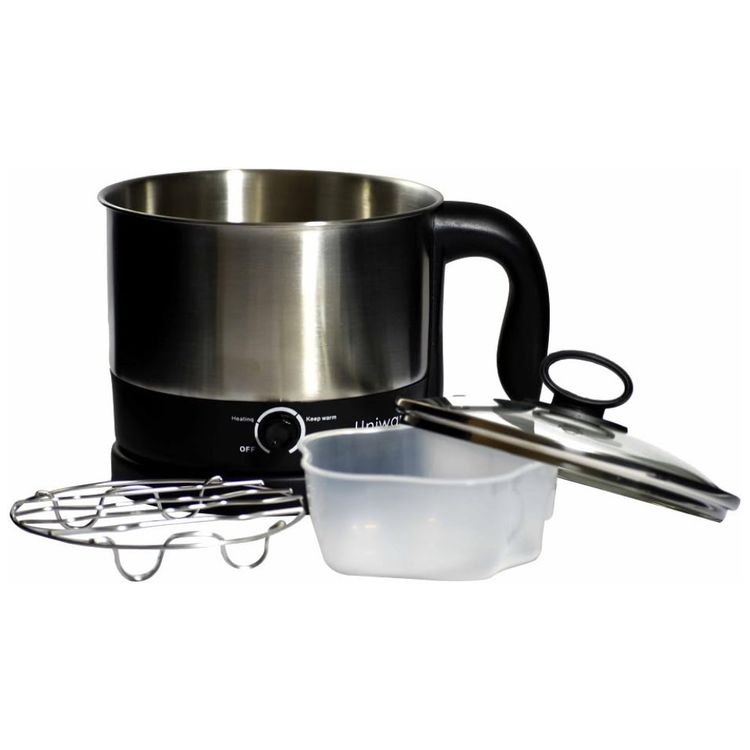 Panela-Eletrica-Uniware-1.2-Litros-em-Aco-Inoxidavel-304-Imagem-1