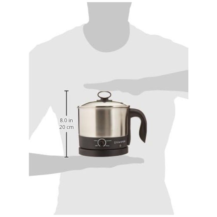 Panela-Eletrica-Uniware-1.2-Litros-em-Aco-Inoxidavel-304-Imagem-2