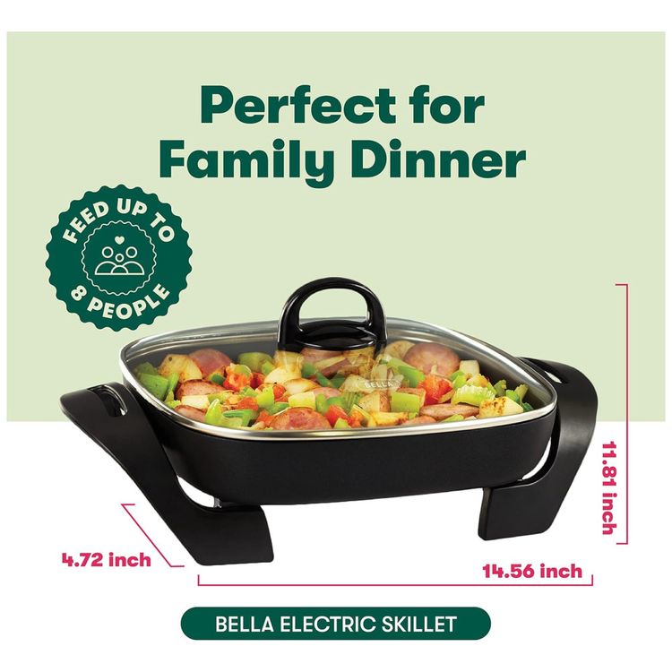 Frigideira-Eletrica-BELLA-3048-cm--Tampa-de-Vidro-Imagem-1