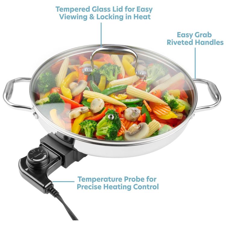Frango-na-Frigideira-Eletrica-CucinaPro-1810-em-Aco-Inox-Imagem-2