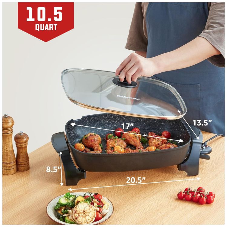 Frigideira-Eletrica-Antiaderente-Elite-Gourmet-EG6203-Extra-Imagem-1