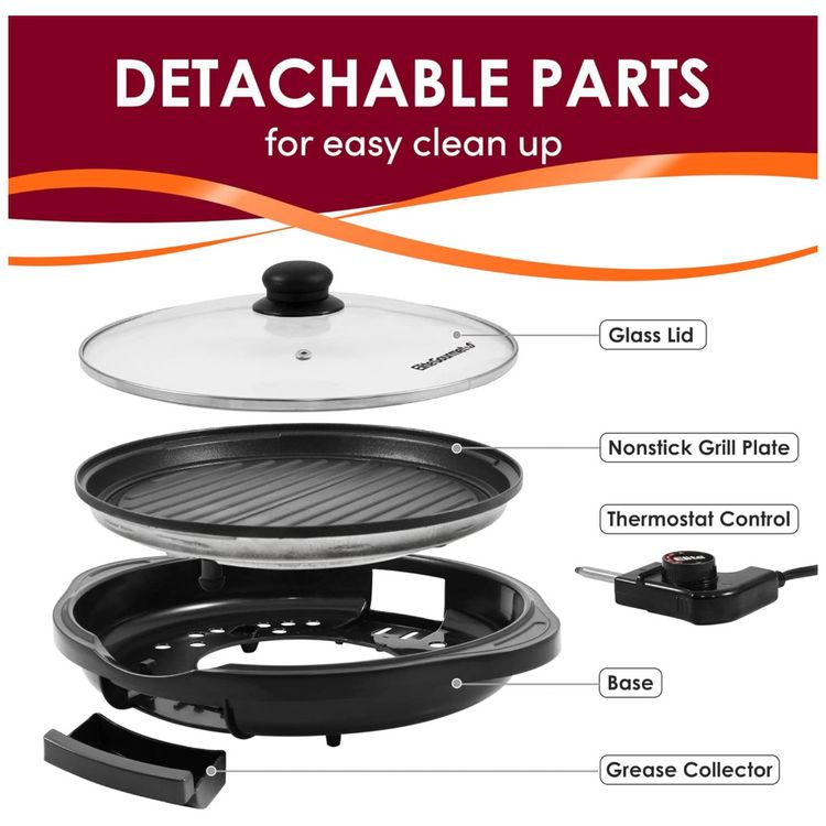 Churrasqueira-Eletrica-Elite-Gourmet-EMG1100--Indoor-Grill-Imagem-1