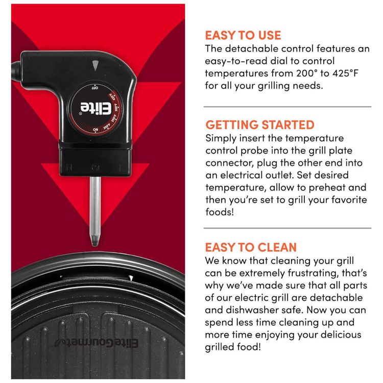 Churrasqueira-Eletrica-Elite-Gourmet-EMG1100--Indoor-Grill-Imagem-5
