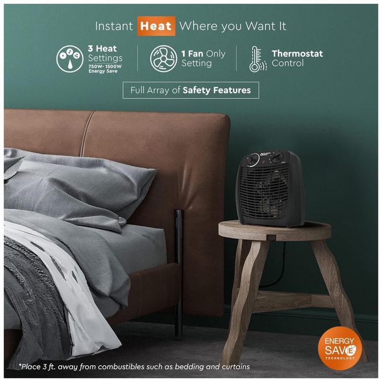 Aquecedor-Pessoal-Comfort-Zone-CZ45EBK-com-Termostato-Imagem-1