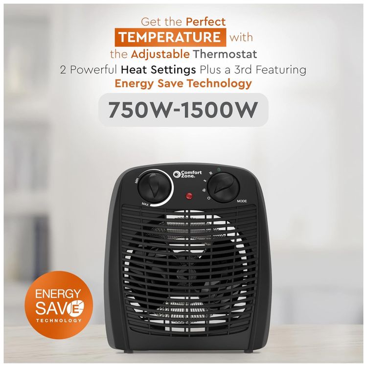 Aquecedor-Pessoal-Comfort-Zone-CZ45EBK-com-Termostato-Imagem-5