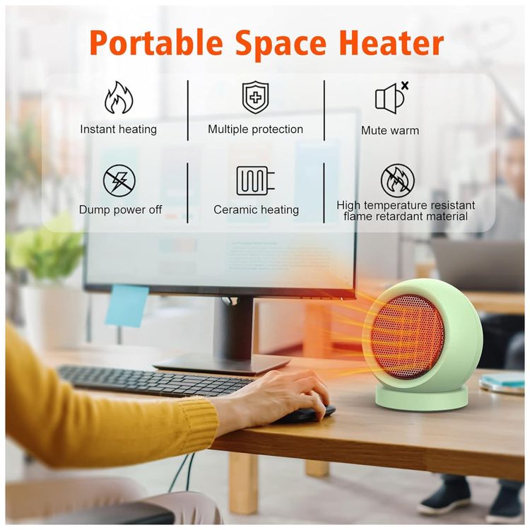 Aquecedor-de-Espaco-Ceramico-Portatil-Alta-Saida-de-Calor-Imagem-2