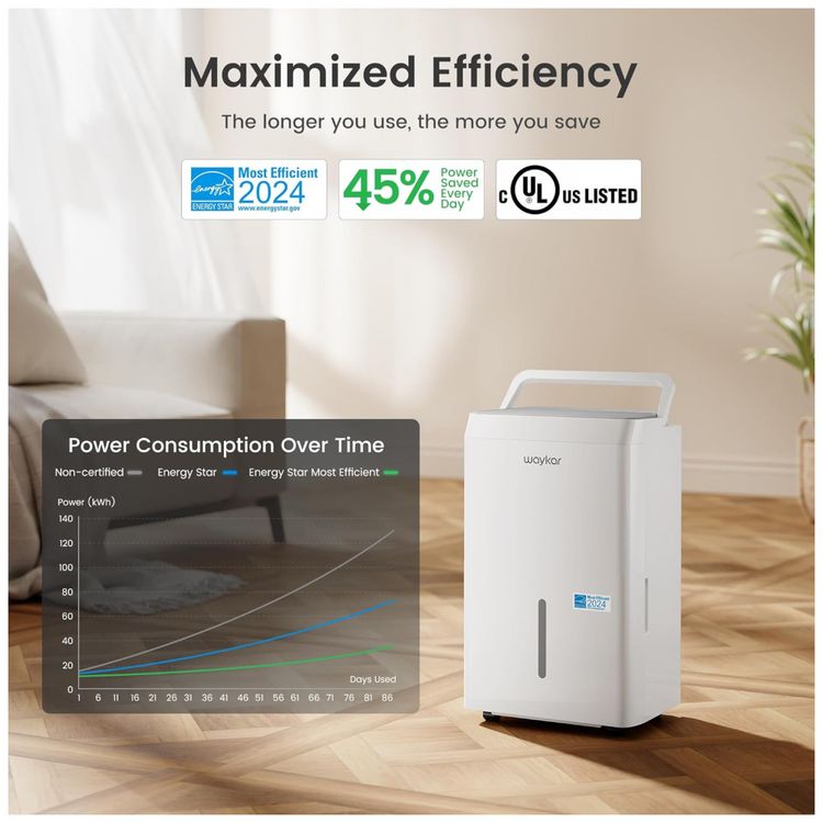Desumidificador-Waykar-150-Litros-Energy-Star-com-Bomba-Imagem-2