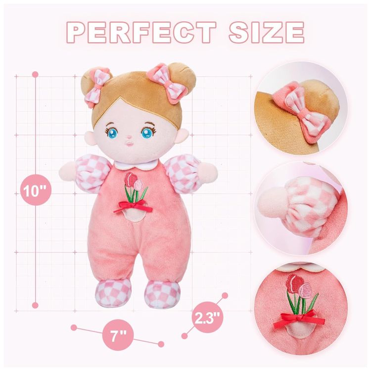 Boneca-de-Pano-OUOZZZ-Soft-para-Meninas---Presente-de-Imagem-2