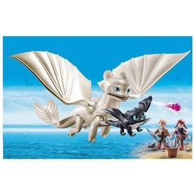 Playmobil-Como-Treinar-o-Seu-Dragao-III-Luz-Furia-com-Bebe-Imagem-0