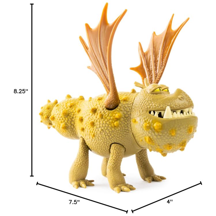 Dreamworks-Dragons--Figura-de-Dragao-Meatlug-com-Partes-Imagem-4