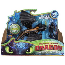 DreamWorks-Dragons-Toothless-e-Hiccup-Figura-de-Dragao-Imagem-0