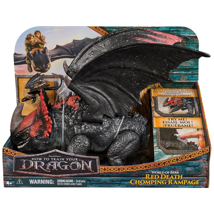 Dreamworks-Dragons--Berk-Universe-Red-Death-Devouring-Fury-Imagem-1
