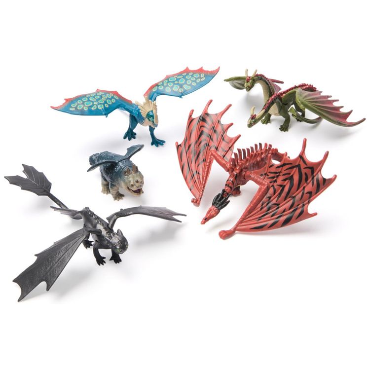 Kit-com-5-Dragoes-Dreamworks-Dragons---Como-Treinar-o-Seu-Imagem-3