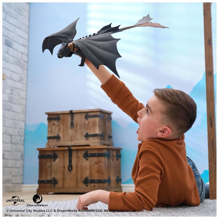 Dragoes-da-Dreamworks---Como-Treinar-Seu-Dragao--Toothless-Imagem-2