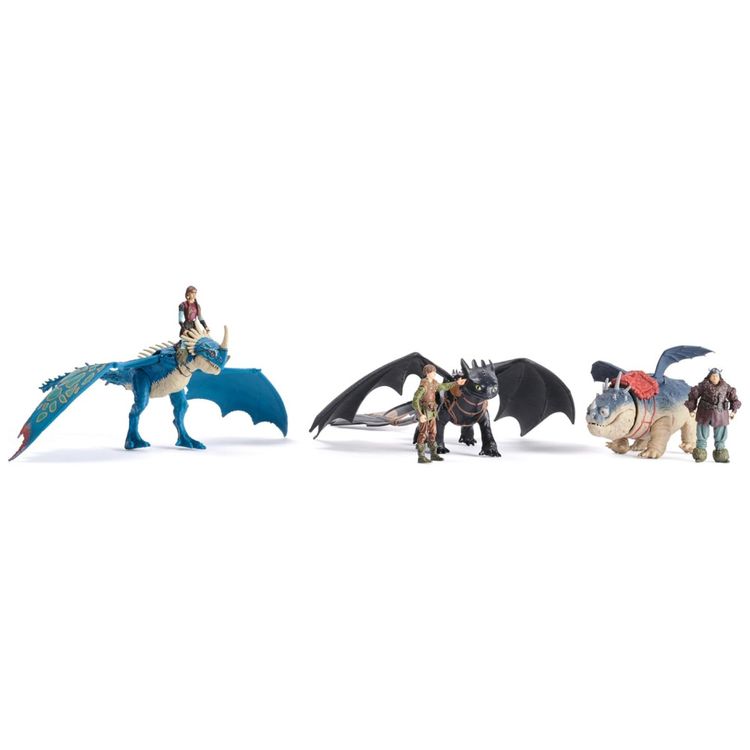 Dreamworks-Dragons--Conjunto-de-Bonecos-de-Acao-Deadly-Imagem-9