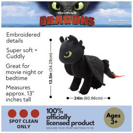 Almofada-de-Pelucia-Franco-Super-Macia-Padrao-Toothless-Imagem-1