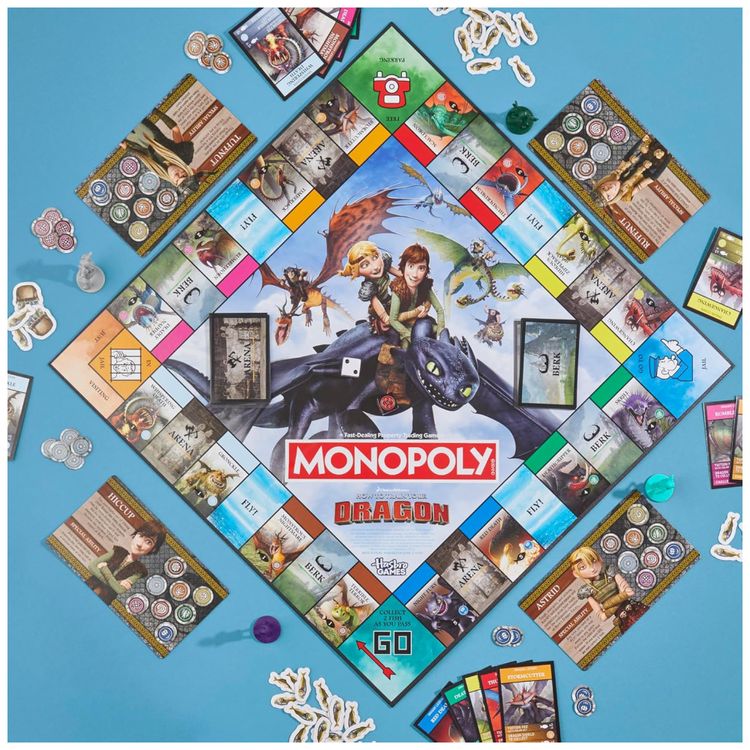 Monopoly-Edicao-DreamWorks-Como-Treinar-o-Seu-Dragao---Jogo-Imagem-2