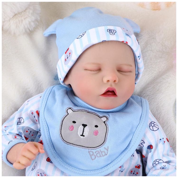 Bebe-Recem-Nascido-Newborn-Boneca-Realista-JIZHI-com-43-cm-Imagem-4