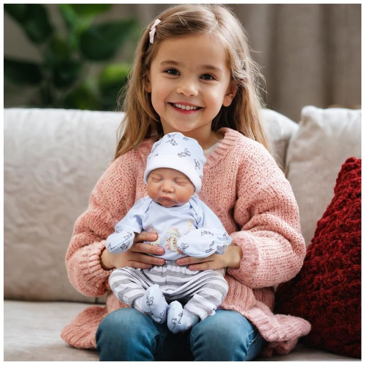 Bebe-Recem-Nascido-NewbornBoneco-Realista-Levi-de-46-Imagem-3