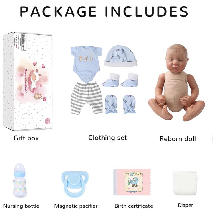 Bebe-Recem-Nascido-NewbornBoneco-Realista-Levi-de-46-Imagem-4