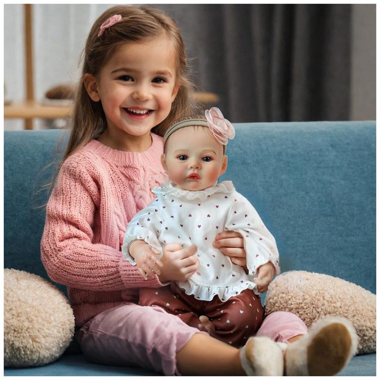 Bebe-Recem-Nascido-Newborn-Boneca-Realista-de-Bebe-Imagem-5
